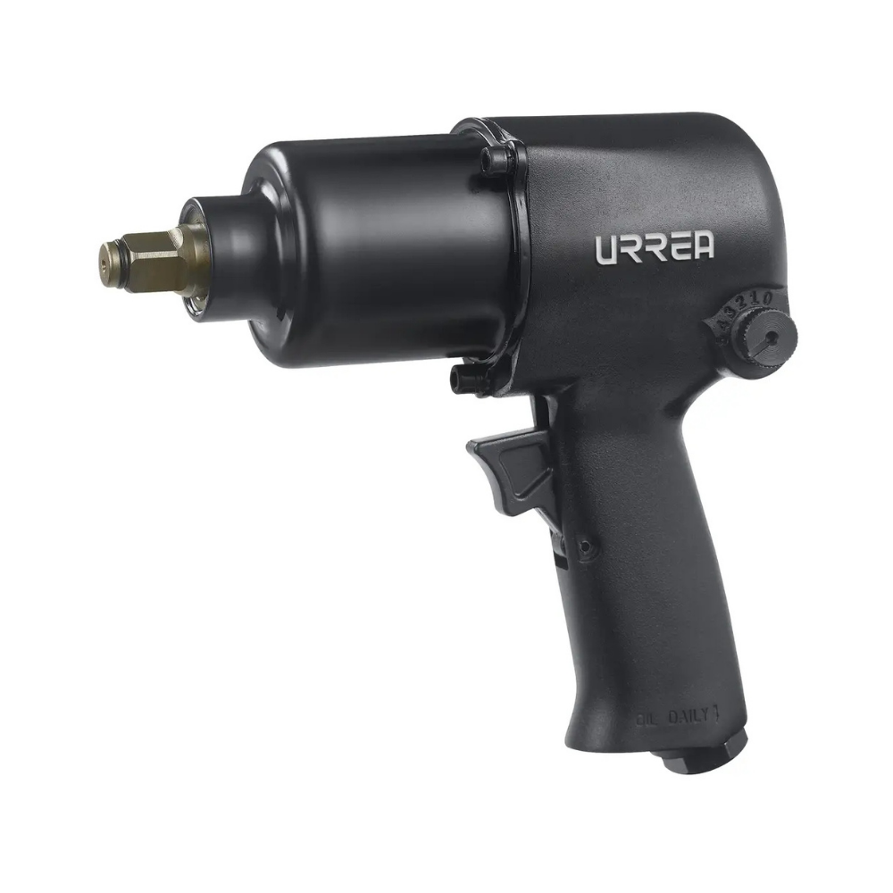 Pistola de impacto neumática cuadro de 1/2" 490 Ft-lb sistema Twin Hammer URREA