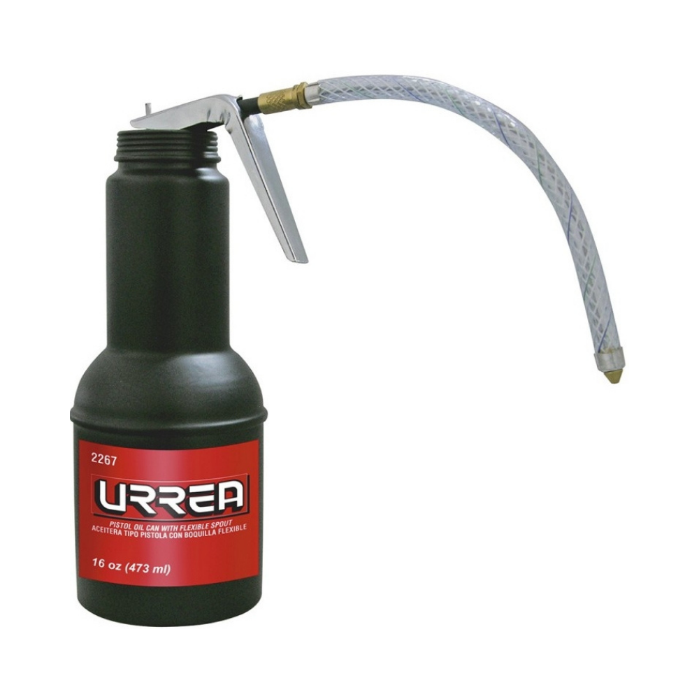 Aceitera Flexible Tipo Pistola Urrea | Lubricación Profesional de Alta Precisión