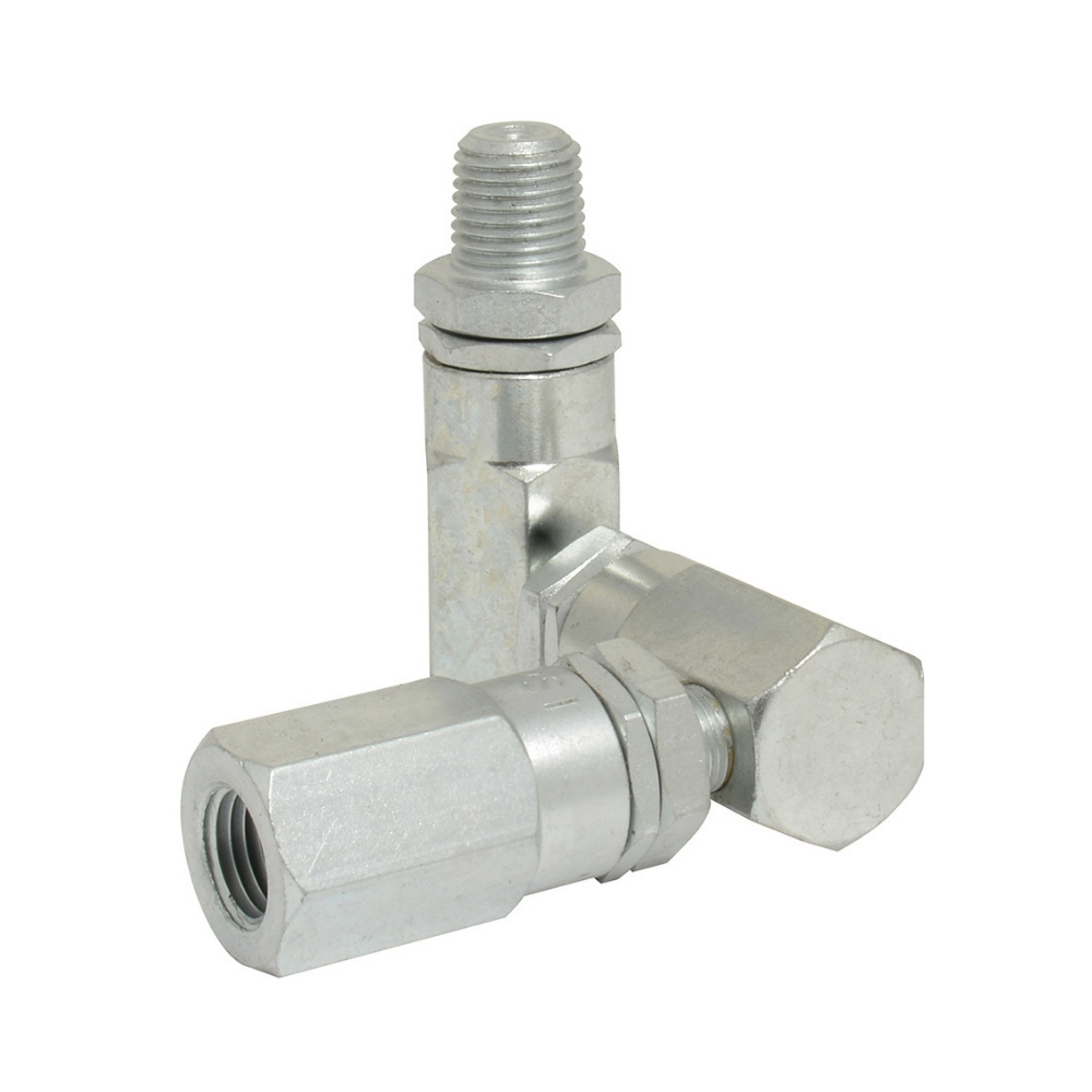 Conector Giratorio Tipo Z Urrea 23617 | Alta Presión 6,000 PSI para Grasa