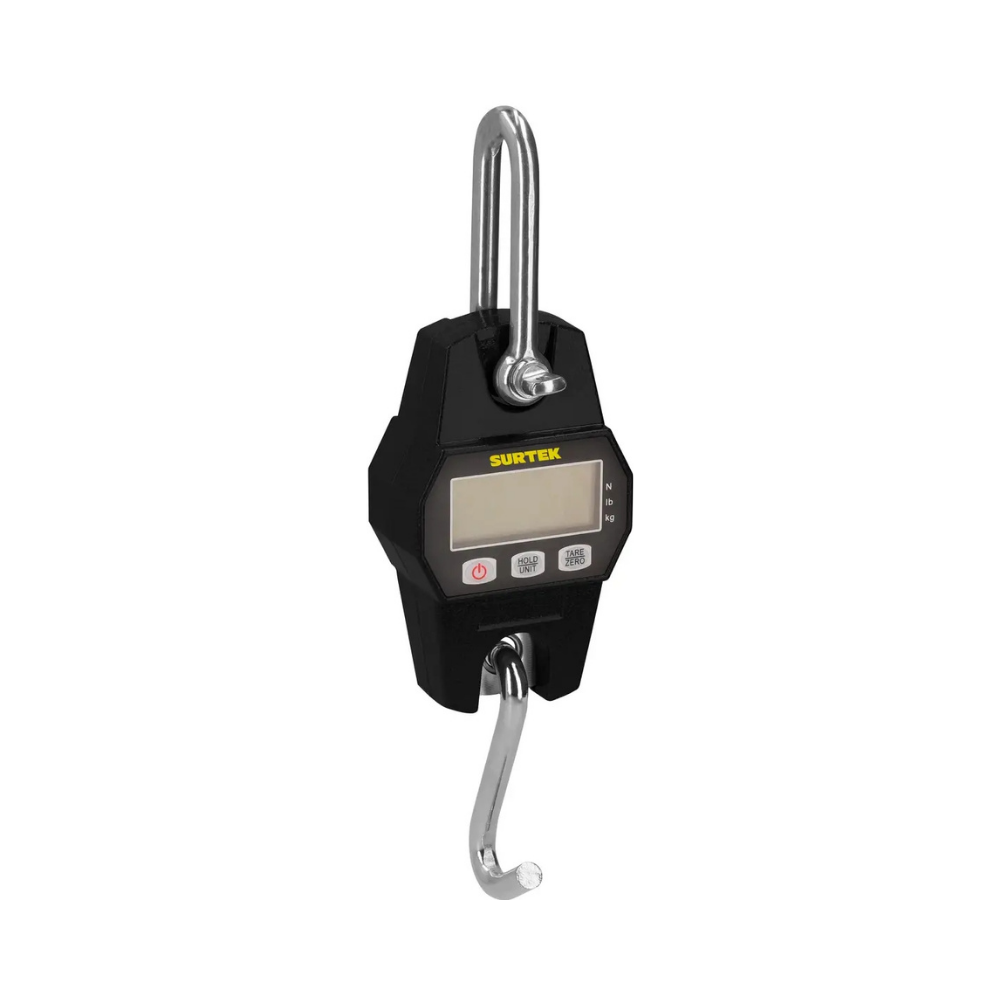 Báscula Electrónica Colgante 300 kg Surtek | Dinamómetro Comercial Digital