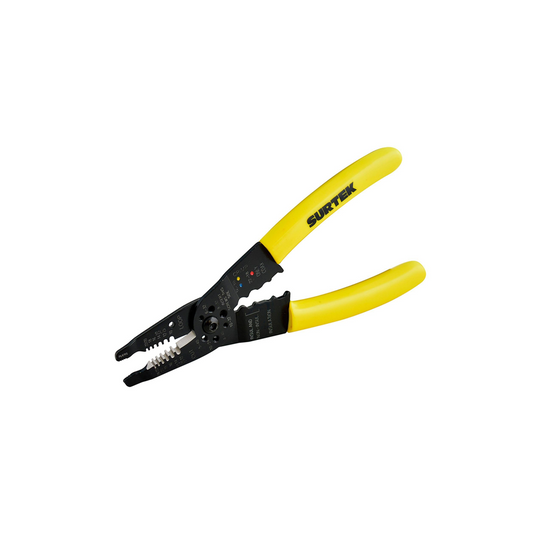 Pinza placable 10-22 AWG de 8"