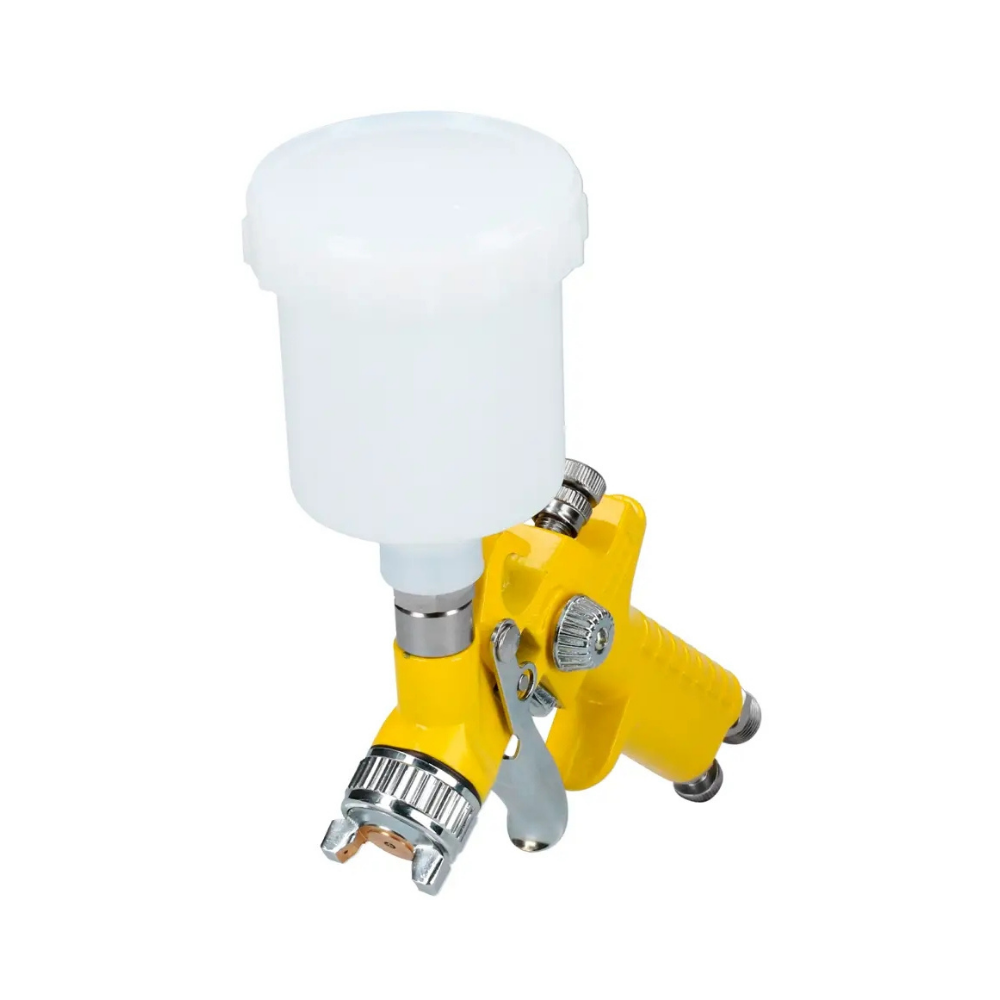 Pistola para pintar terminados baja presión, capacidad 125 ml, 50 PSI SURTEK