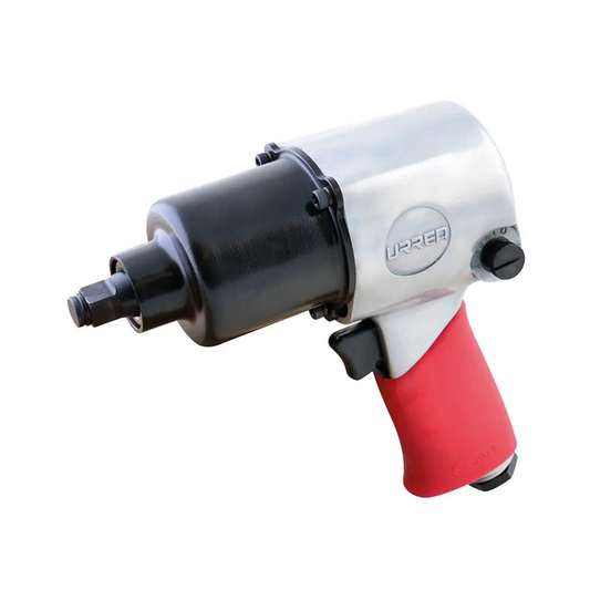 Pistola de impacto neumática cuadro de 1/2" 400 Ft-lb sistema Twin Hammer URREA