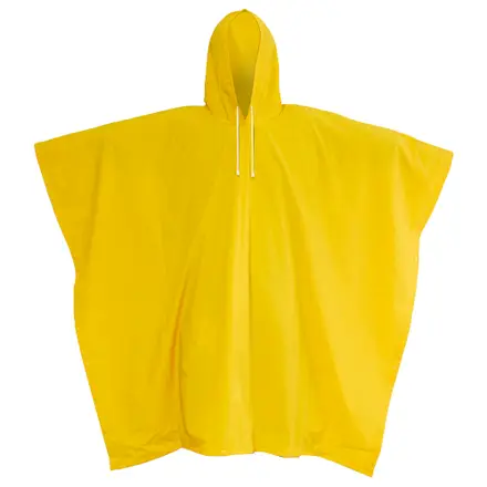 Poncho impermeable sin reflejante con interior de poliéster unitalla