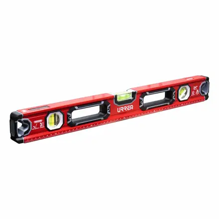 Nivel anti-impacto dual view magnético de aluminio 24"